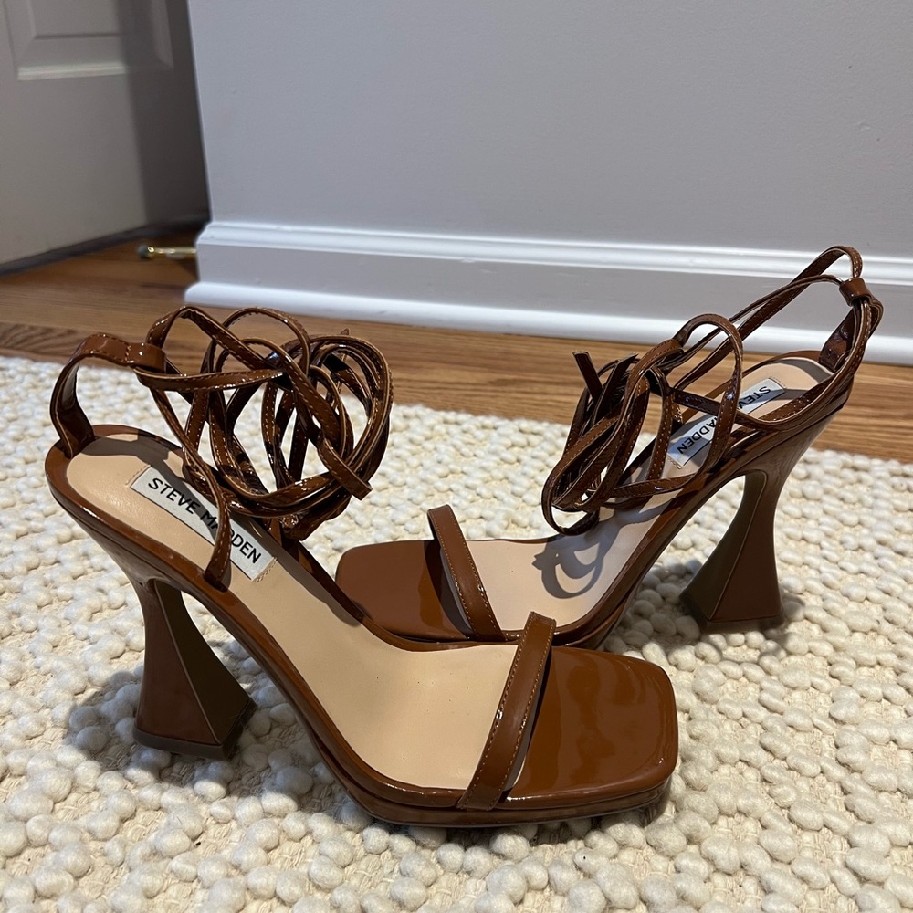 Steve Madden Brown High Heeled Sandals